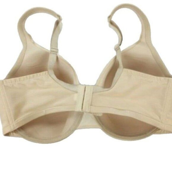Lane Bryant Cacique Womens Bra Smooth Satin Full Coverage U/W Cafe Mocha 40H - Picture 6 of 7